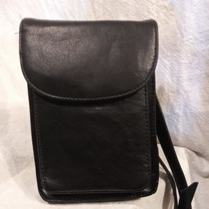 Black, Unisex , Multi-Purpose Crossbody Bag